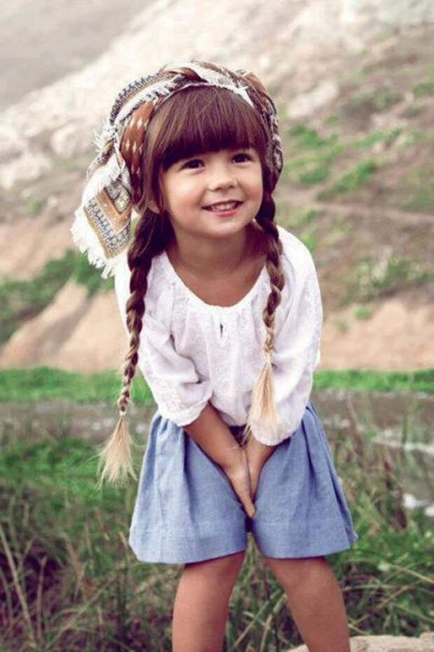улыбающиеся дети 
