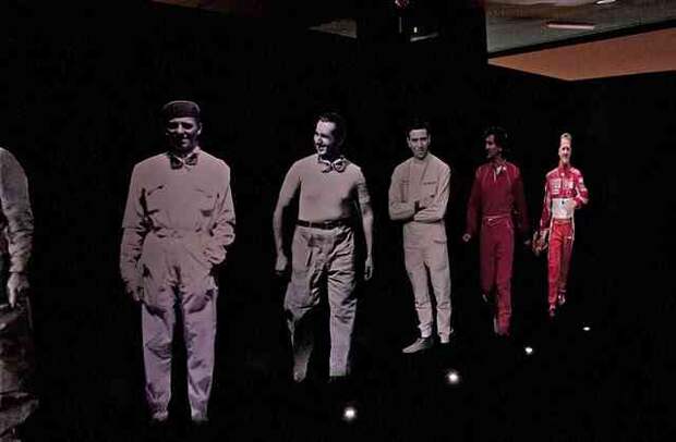 Музей авто истории в турине, италия. (трафик)