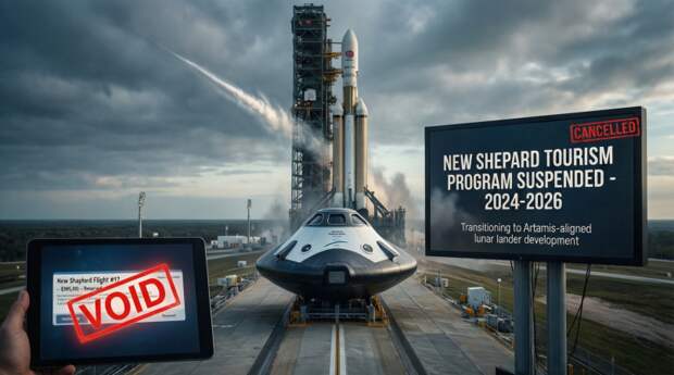 Blue Origin закрыла туристические полеты в космос