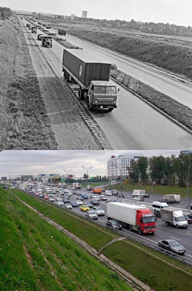 Знаковые места Москвы на снимках разных лет