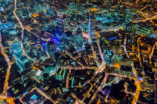 London v nochnyh aerofotografiyah Vinsenta Laforeta 5