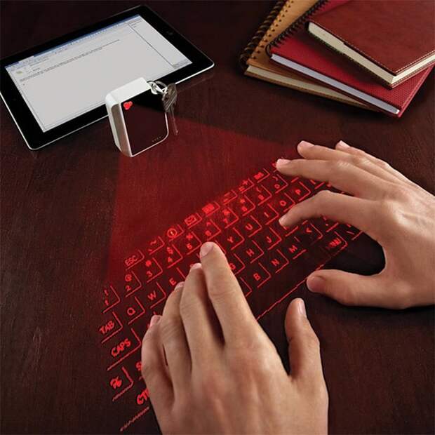 10. Лазерная клавиатура гаджет, предмет, технология