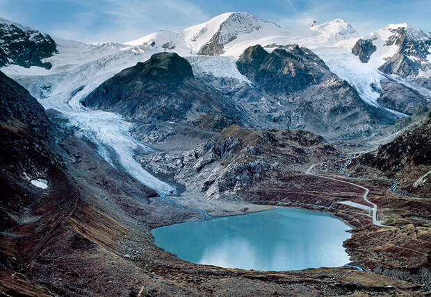 Ледник Штайнглетчер, Швейцария, 2006 год. В скором времени ледник превратится в озеро.