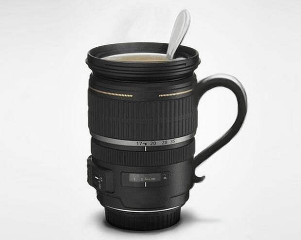 Кружка-фотообъектив
