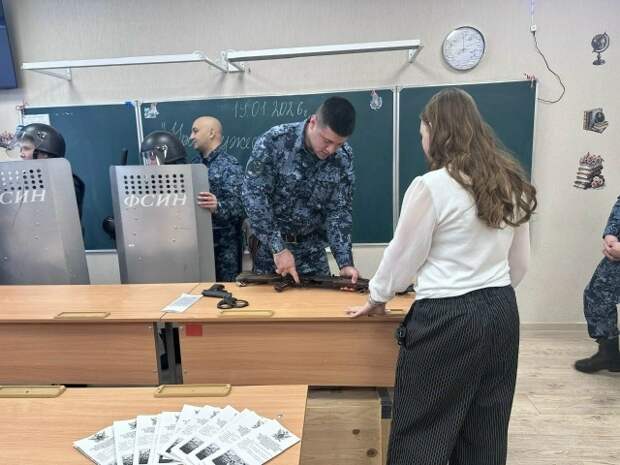 Урок мужества прошел в поселке Тульский Майкопского района Адыгеи