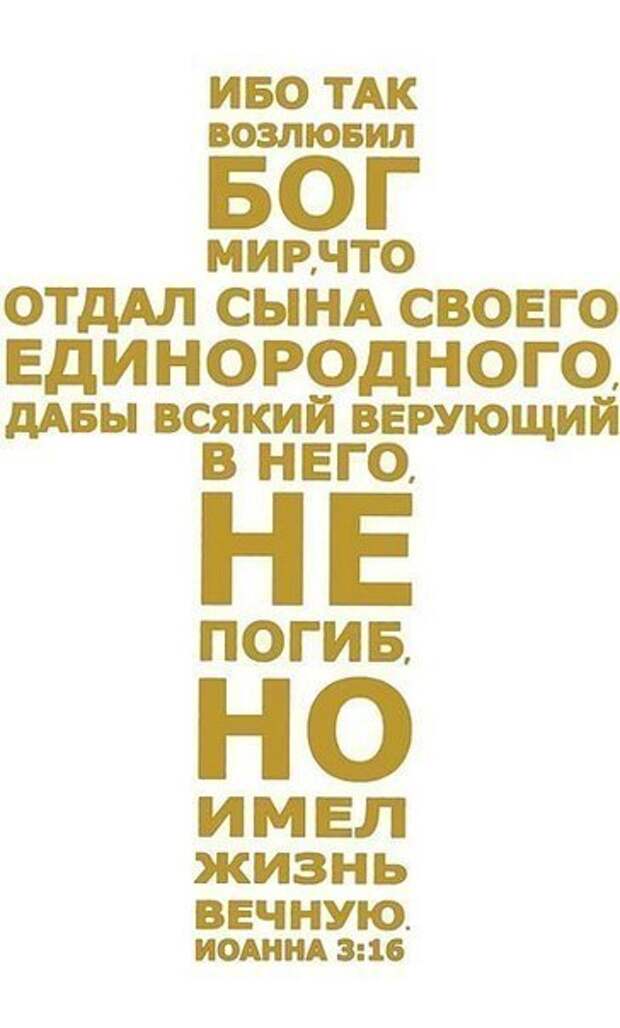 Ибо так возлюбил бог мир что отдал сына своего единородного картинки