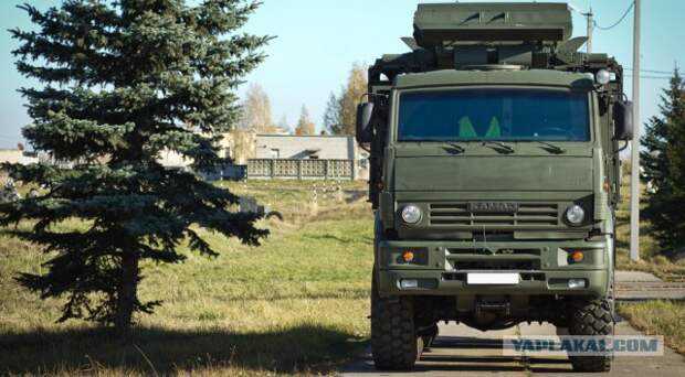 Тест-драйв КамАЗ-6560 с ЗРПК "Панцирь-С"