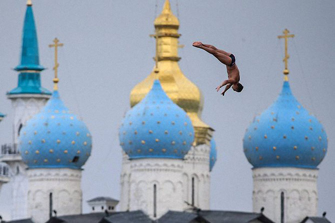 Хай-дайвинг — пожалуй самый зрелищный спорт в мире