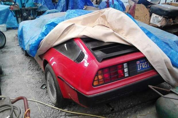 Капсула времени. Найден DeLorean DMC-12 с пробегом в 981 милю авто, делореан, факты