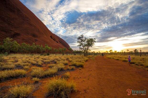 Base Walk around Uluru, Northern Territory, Australia