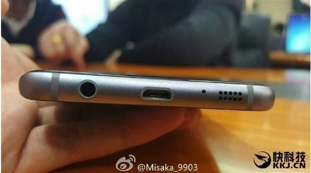 Фото Galaxy S7 подтвердило отсутствие USB Type-C
