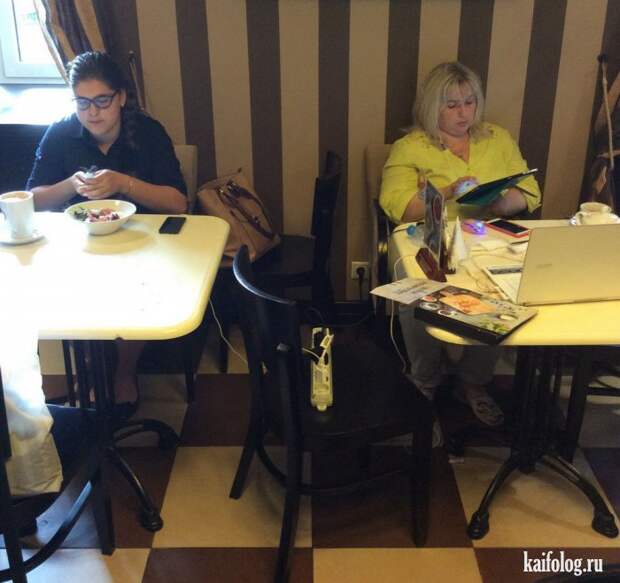 Приколы про Wi-Fi (50 фото)