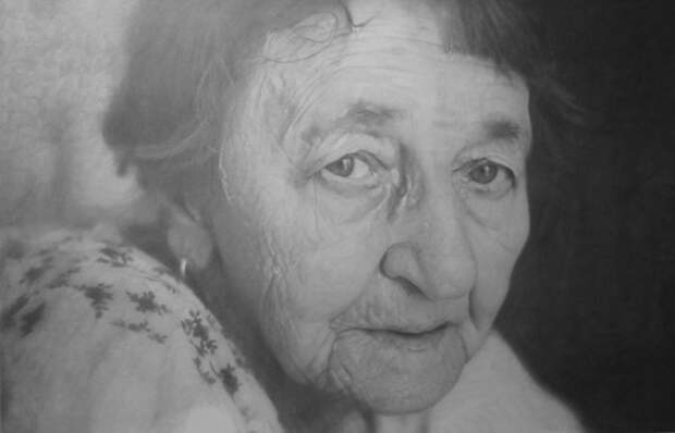 гиперреалистичные карандашные рисунки