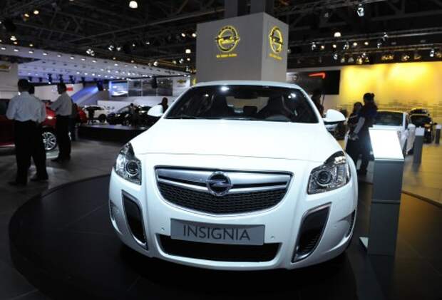 Opel Insignia на Московском автосалоне