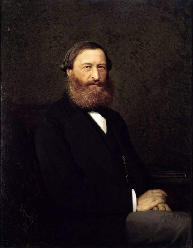 Крамской - Портрет Ю.Ф.Самарина. 1878