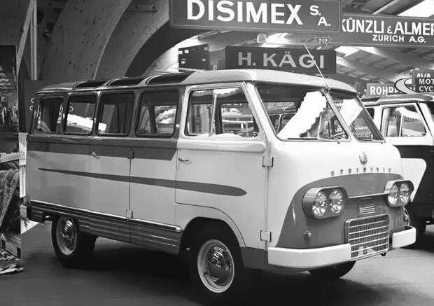 Необычные разработки Рижской автобусной фабрики концепт, прототип, раф, ссср