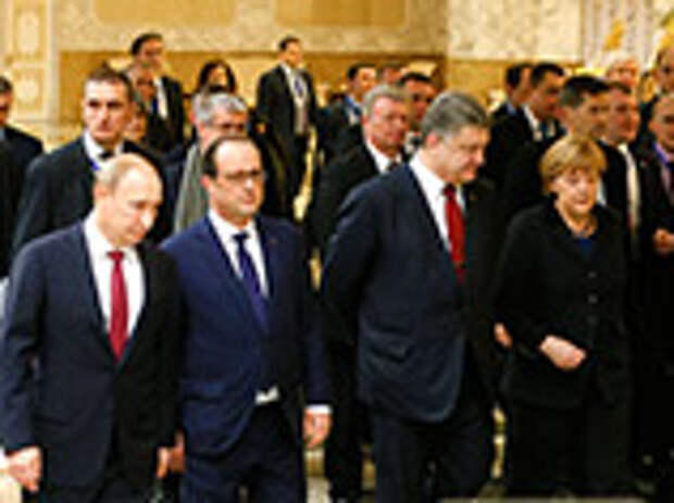 По ее словам, для имплементации минских договороненностей, который были достигнуты 12 февраля на встрече лидеров Германии, Франции, Украины и России в Минске, нужно время По ее словам, для имплементации минских договороненностей, который были достигнуты 12 февраля на встрече лидеров Германии, Франции, Украины и России в Минске, нужно время