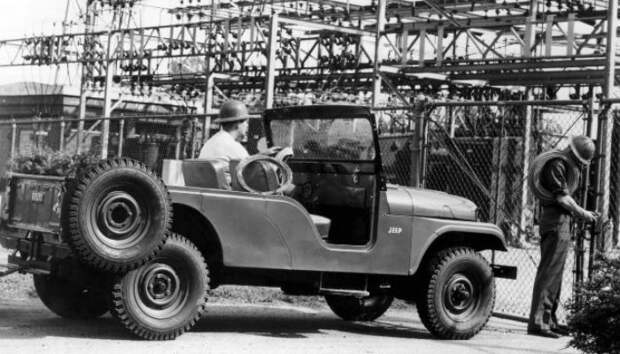 Непопулярный Jeep CJ-6.
