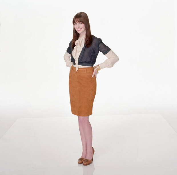 Энн Хэтэуэй (Anne Hathaway) в фотосессии для фильма Devil Wears Prada (2006), фото 3
