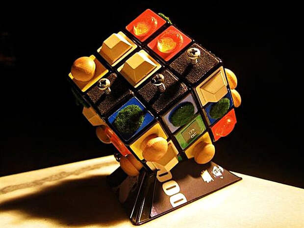 Кубик Рубика для незрячих людей