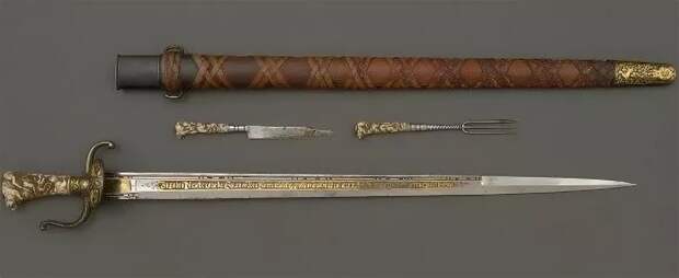 Охотничья шпага (или меч, что одно и то же), XVII век, Франция