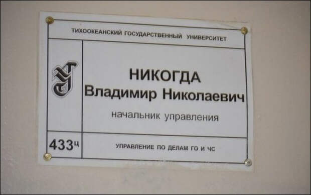 смешная фамилия