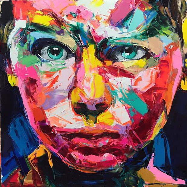 Экспрессивные портреты Francoise Nielly Экспрессивные портреты Francoise Nielly