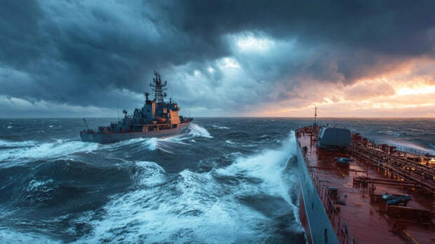 "Не стоит беспокоиться": Это русские танкеры с вооружённой охраной "проводят операцию" в Балтийском море