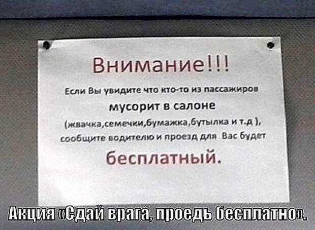 Веселые “маршрутки”