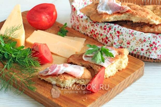 Фото лепёшек на кефире в духовке