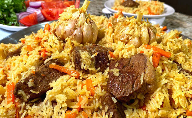 Плов Душанбинский, рассыпчатый. Знаменитый Туй Оши, но рецепт для дома: без лишних сложностей