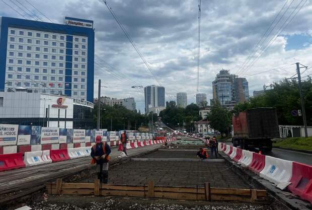 Масштабная реконструкция трамвайных путей проходит в Нижнем Новгороде