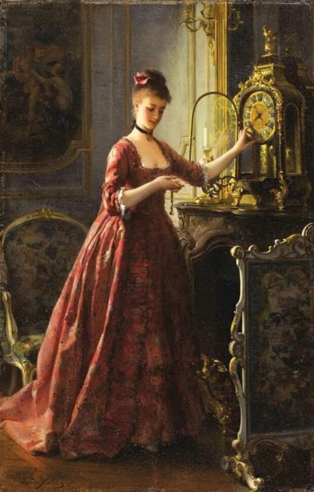 художник Альфред Стевенс (Alfred Stevens) картины - 11