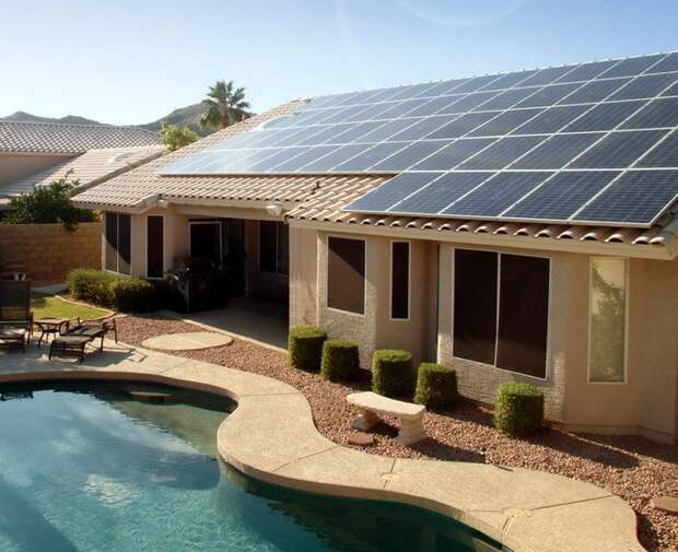 Домашние солнечные панели от SolarCity Домашние солнечные панели от SolarCity