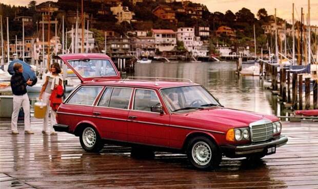 Mercedes-Benz S123: сарай, который смог