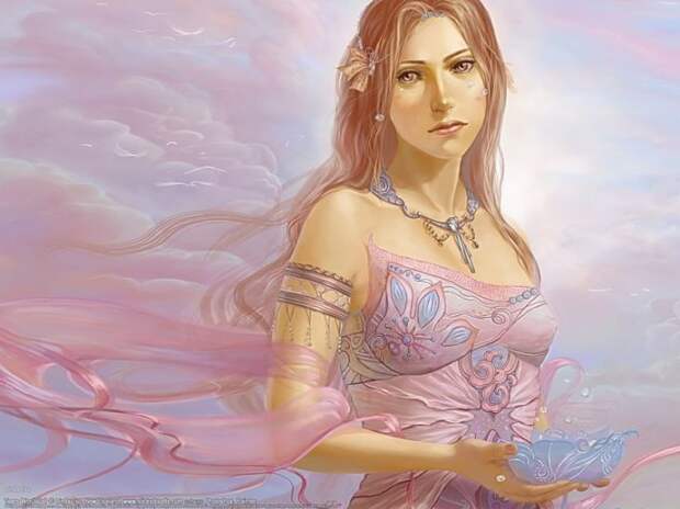 РИСОВАННЫЕ ДЕВУШКИ В СТИЛЕ FANTASY