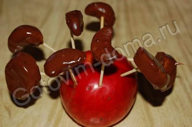 рецепт Фрукты в шоколаде рецепт Фрукты в шоколаде