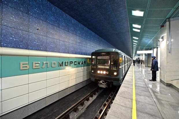 В Москве открыли станцию метро «Беломорская» Хорошие, добрые, новости, россия, фоторепортаж