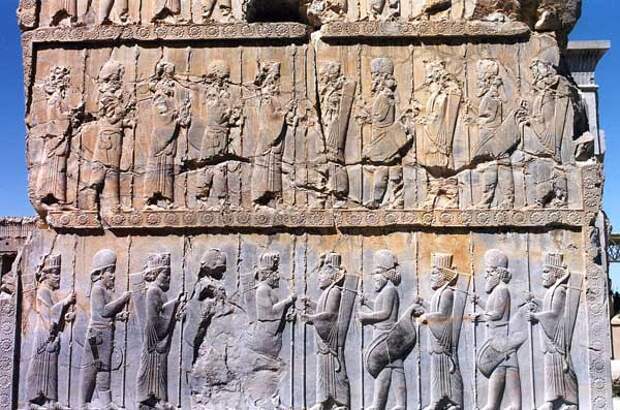 Царь Персии Дарий I. На Кубани в Фанагории нашли стелу с надписью царя Дария I (2 статьи)