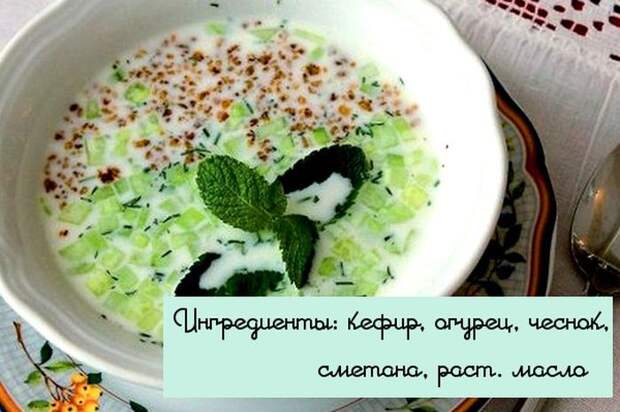 Таратор “Болгария не заграница” еда, суп