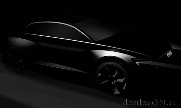 Концепт электрического кроссовера Audi, конкурента Тесла Модель Х (Tesla Model X)