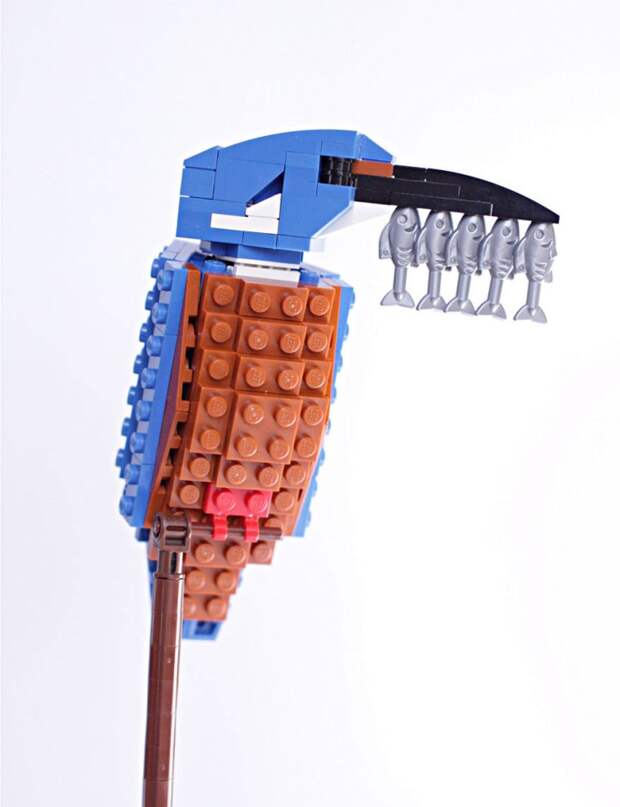 том пулсом скульптуры птиц из конструктора LEGO (20)