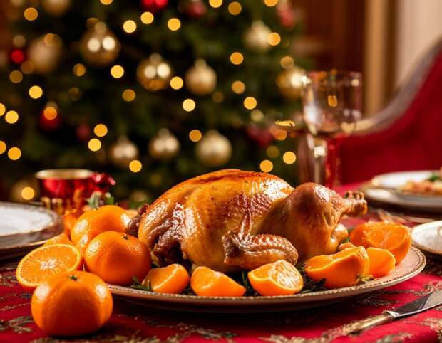 Станут ли фото роскошного новогоднего стола поводом для прихода налоговой