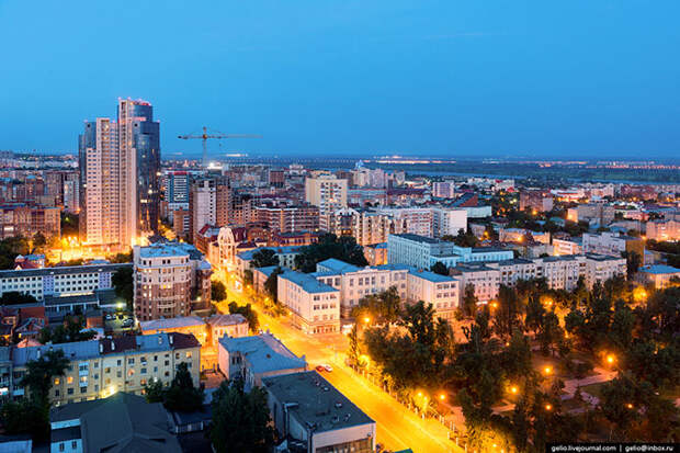 Самара с высоты