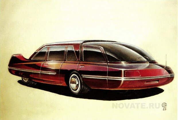 1963: Автомобили с заднемоторной вагонной компоновкой.