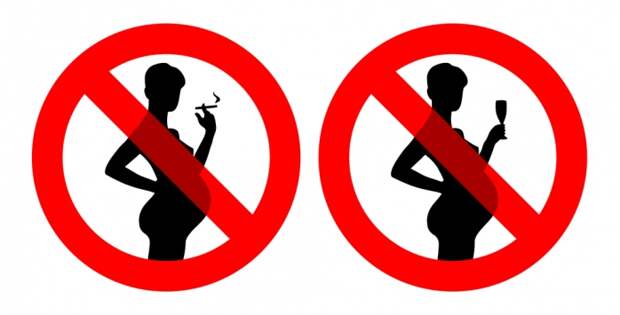 Ребенок в опасности: почему беременным нужно отказаться от вредных привычек