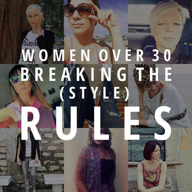 Women over 30 breaking the (style) rules #iwillwearwhatilike