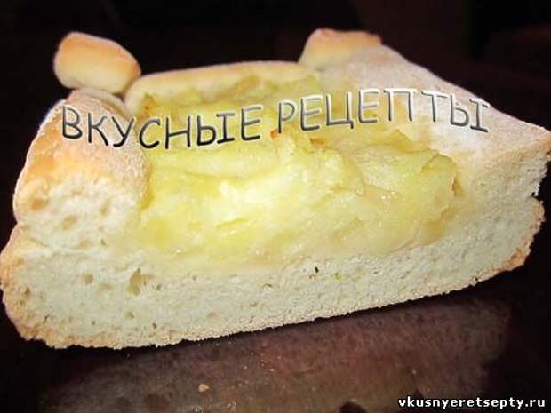 Пирог с картошкой и луком