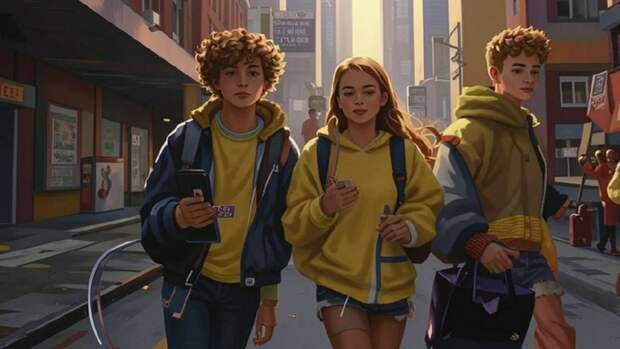 Зумеры / Изображение сгенерировано с помощью нейросети Kandinsky by Sber AI / amic.ru