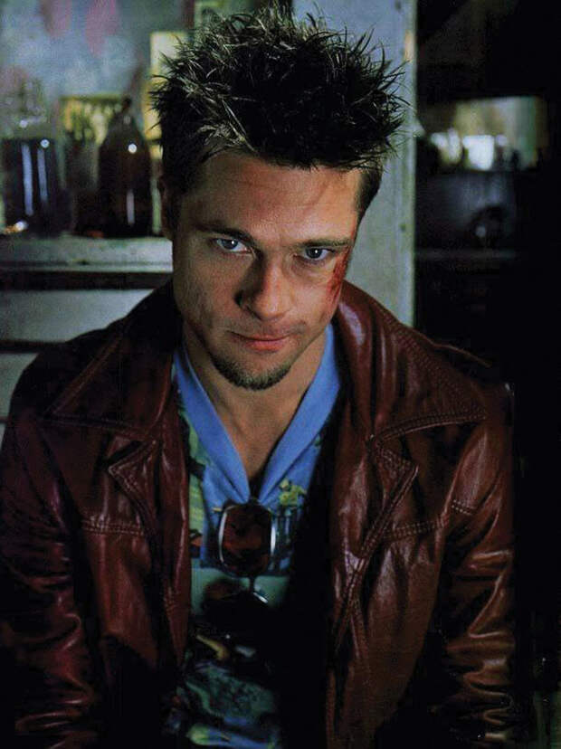 Брэд Питт (Brad Pitt) в фотосессии для фильма «Бойцовский клуб» (Fight Club) (1999), фото 8